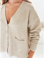 Dámský kardigan béžový Dstreet model 21990993 - FashionStreet