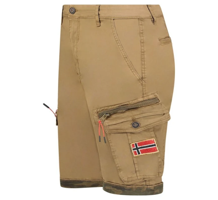 Zeměpisné Norsko Parento DB 317 M SY1694H/GN-Kaki šortky