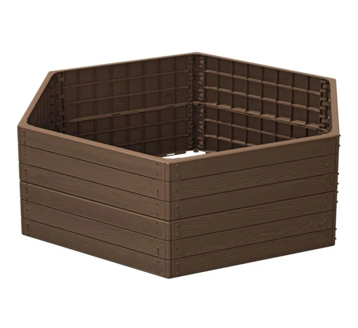 BASE WOOD GARDEN ROCK 6 ELEMENTS RUSTIC BRICK detské