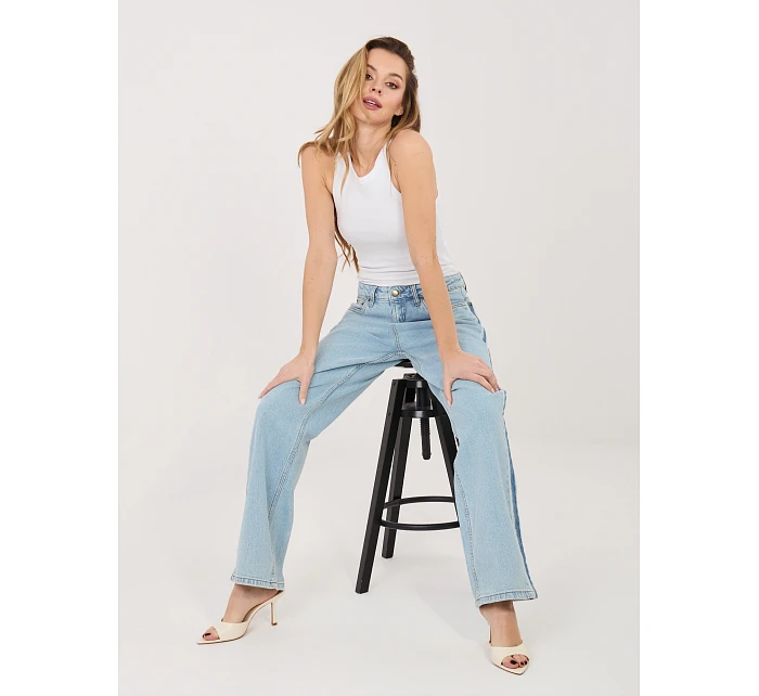 Nohavice D85084BL62589L222 svetlomodré