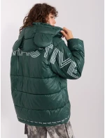 NM KR TR522 bunda.96P tmavo zelená