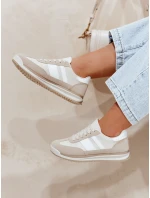 Dámské sportovní tenisky beige Dstreet model 21985089 - FashionStreet