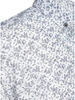 Pánské bílé tričko s krátkým rukávem Dstreet model 21989529 - FashionStreet