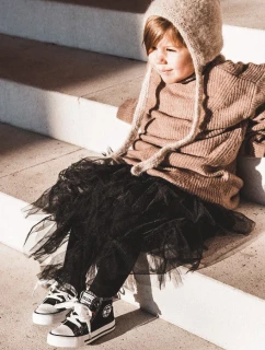 Dětské Tenisky Vysoké Se Zipem BIG STAR model 21545343 Černé - Big Star Shoes