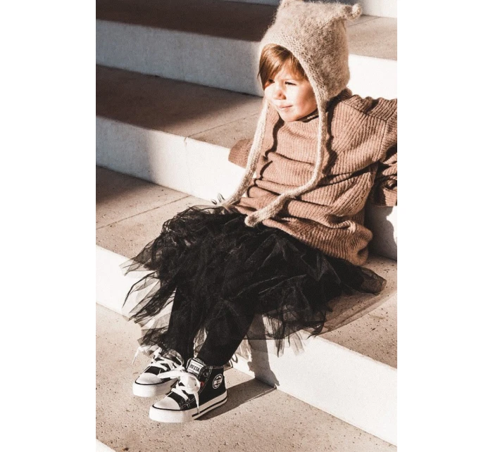 Dětské Tenisky Vysoké Se Zipem BIG STAR model 21545343 Černé - Big Star Shoes