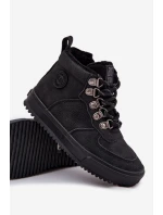 Trekové Boty Dětské Zateplené Big Star model 21706373 Černé - Big Star Shoes