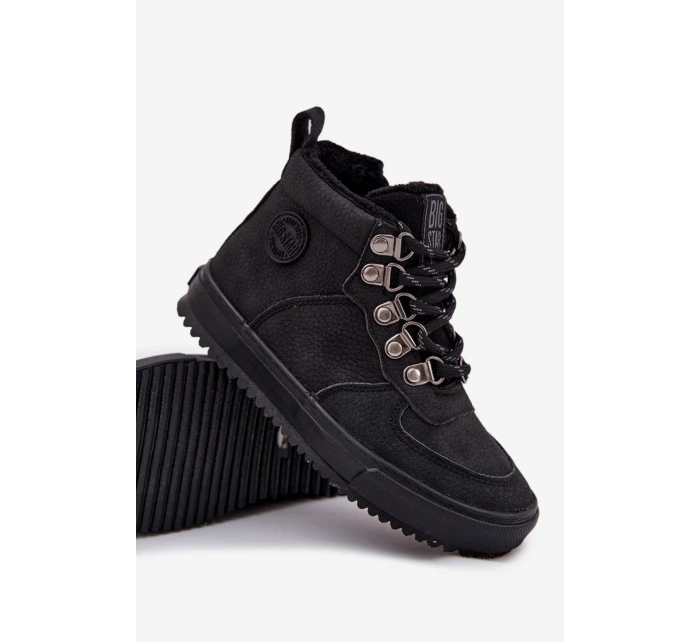 Trekové Boty Dětské Zateplené Big Star model 21706373 Černé - Big Star Shoes