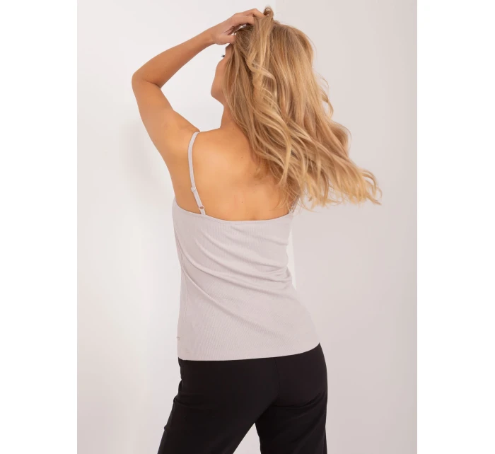 Bluzka model 19688688 beżowy - FPrice Bluzka model 19688688 beżowy - FPrice