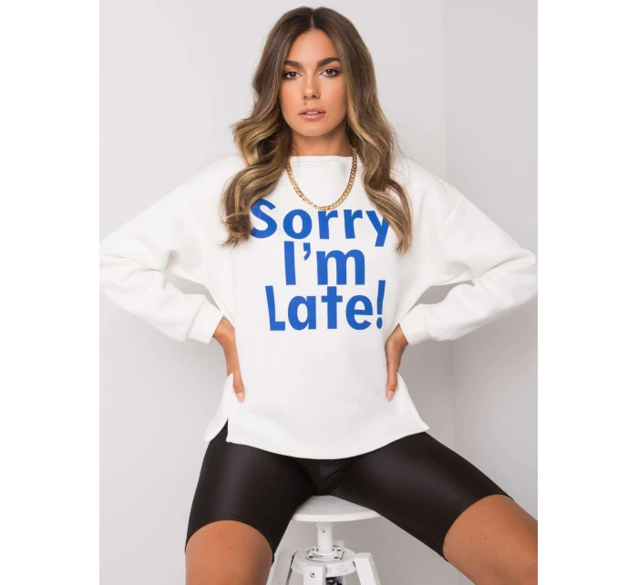 Mikina EM BL 624.90P biela a modrá Mikina EM BL 624.90P biela a modrá