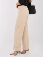 Spodnie IT SP model 21782539 beżowy - FPrice Spodnie IT SP model 21782539 beżowy - FPrice