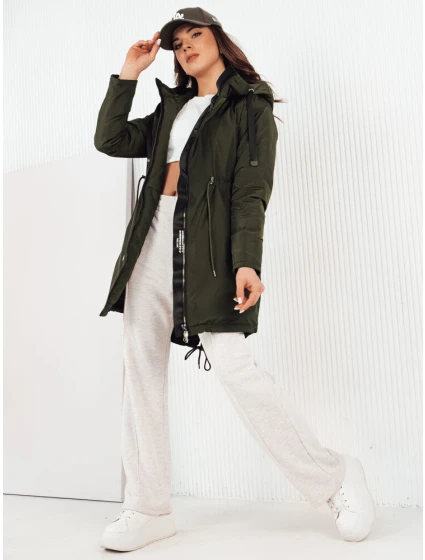 Dámska prechodná bunda VERCHA zelená FashionStreet TY4260