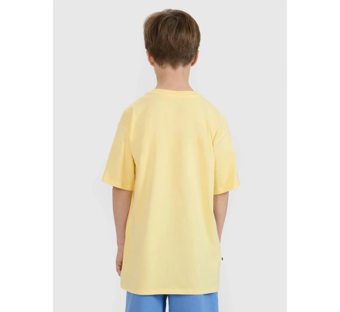 Chlapčenské tričko s potlačou 4F 4FJRSS25TTSHM2641-73S