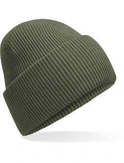 B Pletená čepice s manžetou "Recycled" 53. olive green model 22433148 - Beechfield