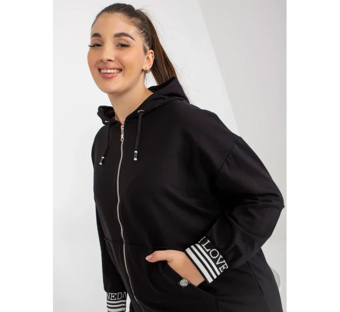 Mikina RV BL 8190.09P čierna Mikina RV BL 8190.09P čierna