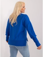 Bluzka RV BZ model 19755126 kobaltowy - FPrice Bluzka RV BZ model 19755126 kobaltowy - FPrice