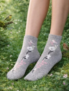 PERFECT WOMAN - Dámske vzorované ponožky U84.01P