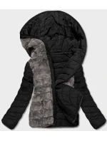 KRÓTKA DWUSTRONNA KURTKA DAMSKA ZIMOWA model 21245196 - LHD