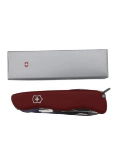 Multifunkčný nôž Victorinox Forester - Zatváracia čepeľ - Multifunkčný nôž - Clip Point - Polyamid - Červený - 12 nástrojov (V-0.83 63)