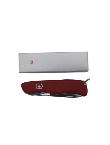 Multifunkčný nôž Victorinox Forester - Zatváracia čepeľ - Multifunkčný nôž - Clip Point - Polyamid - Červený - 12 nástrojov (V-0.83 63) Multifunkčný nôž Victorinox Forester - Zatváracia čepeľ - Multifunkčný nôž - Clip Point - Polyamid - Červený - 12 nástrojov (V-0.83 63)