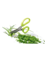 Kvetináč s bylinkami TWINS CUBE WITH CUTLERY WHITE