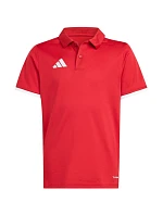 Detské tričko adidas Entrada 26 Polo červené JZ6626