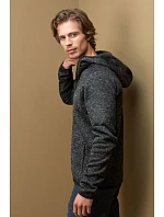 Lux Knit Fleece Jacket Men Pánská pletená fleecová bunda s kapucí model 22446792 light grey heather - Stedman Lux Knit Fleece Jacket Men Pánská pletená fleecová bunda s kapucí model 22446792 light grey heather - Stedman