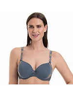 Colette podprsenka s kosticí košíčky sky grey RosaFaia model 19709987 - Rosa Faia Colette podprsenka s kosticí košíčky sky grey RosaFaia model 19709987 - Rosa Faia