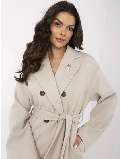 Kabát TW CZ BI model 21015062 světle béžový - FPrice