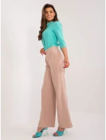 Spodnie WN SP model 19525626 camelowy - FPrice Spodnie WN SP model 19525626 camelowy - FPrice