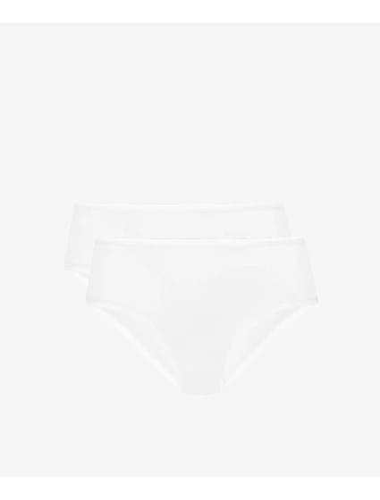 Dámské klasické kalhotky ATLANTIC 2Pack - bílé