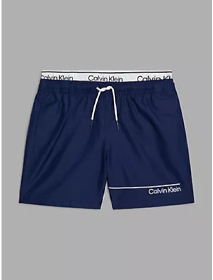 Chlapčenské plavky Tkané nohavičky MEDIUM DOUBLE WB KV0KV00043C7E - Calvin Klein