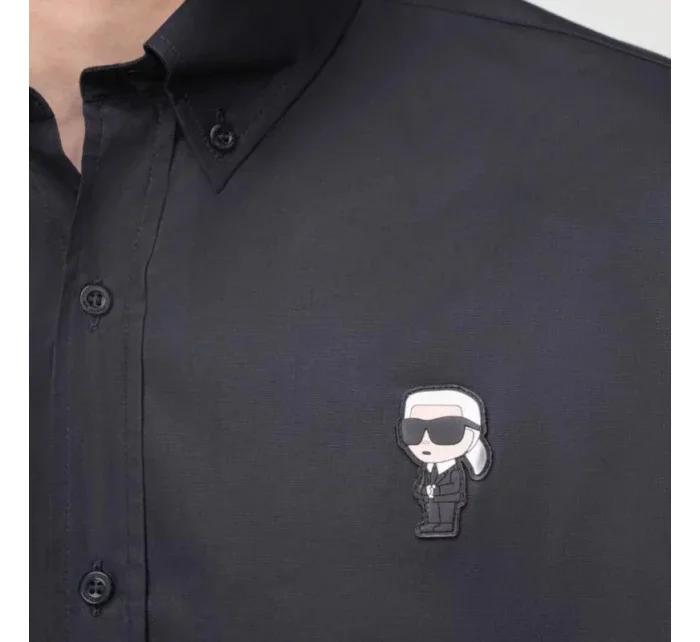 Pánske tričko 605911-534600 čierne - Karl Lagerfeld