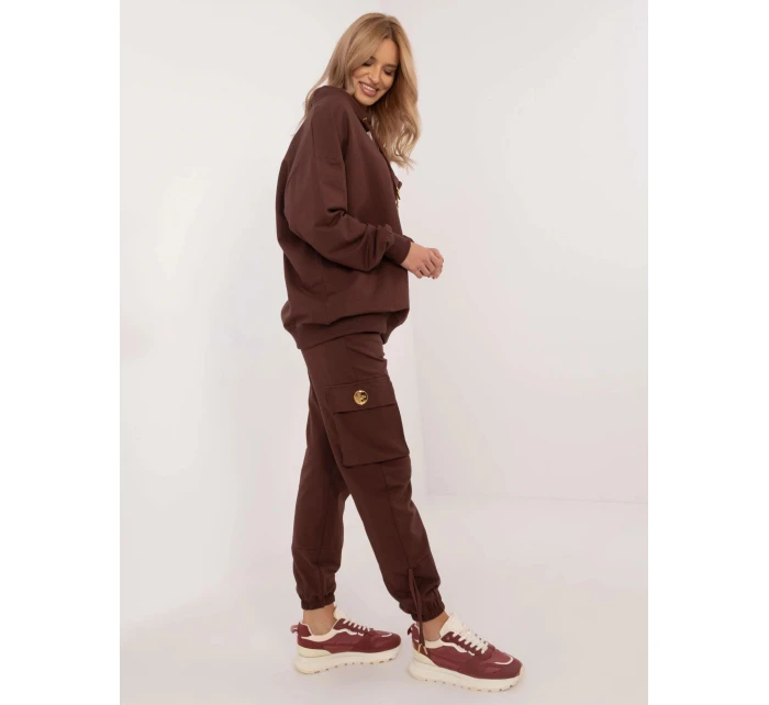 Dámská sada CLM KMPL model 21130004 hnědá - FPrice Dámská sada CLM KMPL model 21130004 hnědá - FPrice