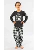 Detské pyžamo dlhé Actual boss - chlapčenské
