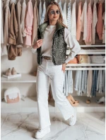 Dámska krátka obojstranná vesta CHIPUFF zelená FashionStreet TY4824 Dámska krátka obojstranná vesta CHIPUFF zelená FashionStreet TY4824