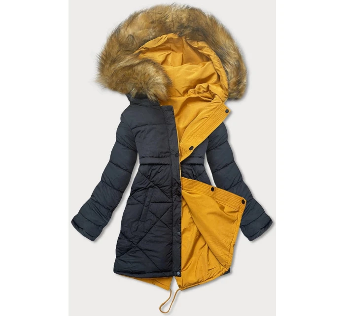 DWUSTRONNA ZIMOWA KURTKA DAMSKA model 21242363 - LHD