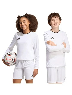 Adidas Entrada 26 Detské tričko s dlhým rukávom White KF5874