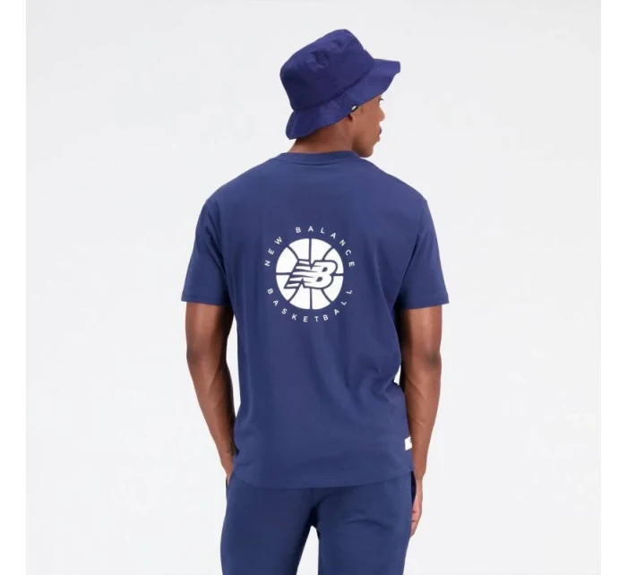 Tričko New Balance Top NB Hoops Essentials Fundamental NNY M MT23582NNY pánske Tričko New Balance Top NB Hoops Essentials Fundamental NNY M MT23582NNY pánske