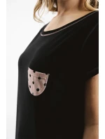 Talianska móda Buscato c.r. c.r. farba:čierna/tlač