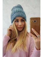 Dámska čiapka Delia K260 modrá Dámska čiapka Delia K260 modrá