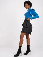 Dámska sukňa DHJ SD 3061.46P čierna - FPrice