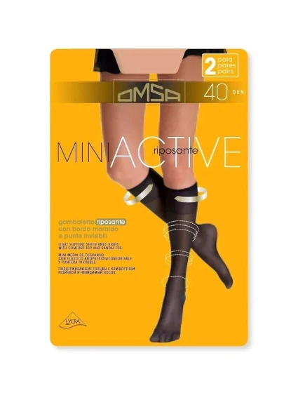 Ponožky Omsa Miniactive 40 den A'2