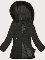 Dámska prešívaná zimná bunda J Style army (16M9119-136)