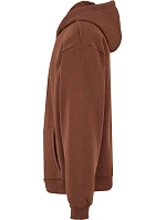 NM 011 Těžká unisex mikina s kapucí model 22443509 chocolate brown - New Morning Studios NM 011 Těžká unisex mikina s kapucí model 22443509 chocolate brown - New Morning Studios