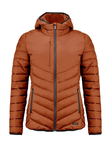 Cutter & Buck Mount Adams Jacket Women Dámska prešívaná bunda 68.1475 oranžovo-hrdzavá Cutter & Buck Mount Adams Jacket Women Dámska prešívaná bunda 68.1475 oranžovo-hrdzavá