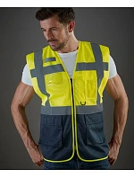 HVW HiVis síťovaná bezpečnostní vesta 79.W vis yellow model 22502566 - Yoko HVW HiVis síťovaná bezpečnostní vesta 79.W vis yellow model 22502566 - Yoko