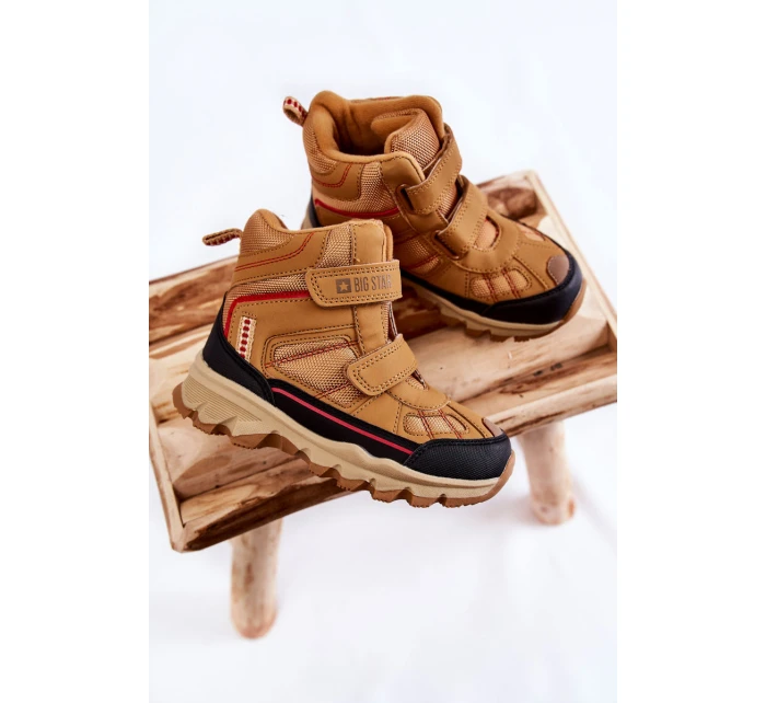 Dětská Trapery Memory Foam Big Star model 21599170 Velbloud - Big Star Shoes