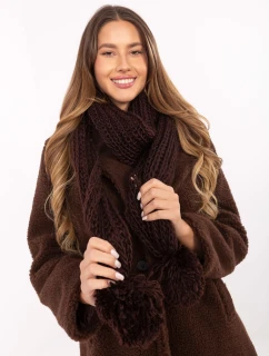 Šatka AT SZ S 2203.87 tmavohnedá