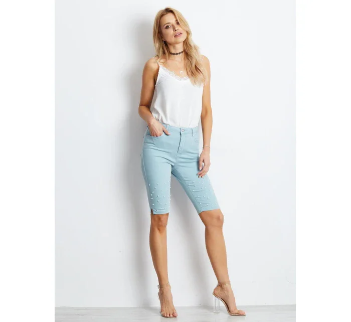 Spodnie model 21121713 mietowy - FPrice Spodnie model 21121713 mietowy - FPrice