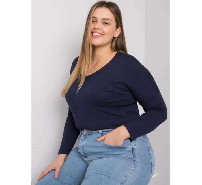 Blúzka RV BZ 7302.23 tmavo modrá